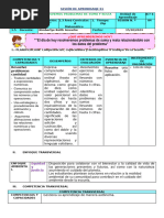 Sesion Problemas de Suma y Resta 2do Grado - Matematica