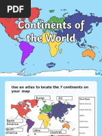 Week 4 Continents-and-Oceans-of-the-World-PowerPoint