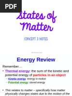 Concept 3 Notes - States