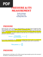 LEC-4 PRESSURE & ITS MEASUREMENT Numericals