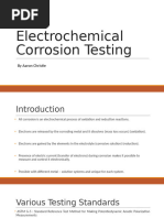 Electrochemical Corrosion Testing