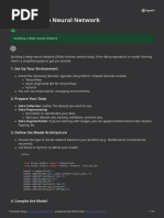 Building Deep Neural Network