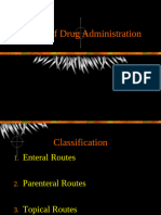 2.routes of Drug Administration