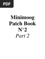 Minimoog Patch Book 2 - Part2