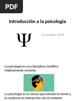 Introducción A La Psicología