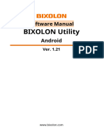 Manual Android Bixolon Utility ENG V1.21