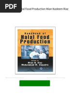 Immediate Download Handbook of Halal Food Production Mian Nadeem Riaz Ebooks 2024