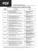 Interpersonal y Dialectica Adulto para Alumnos