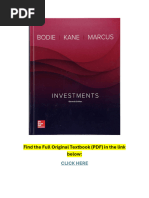 Investments 11th Edition PDF