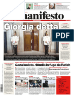 Il Manifesto 09 Maggio 2024