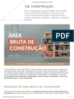 Área Bruta de Construção