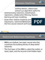 Restricted Boltzman Machines