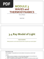 3.4 Ray Model of Light