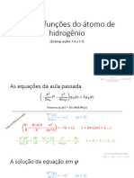 3. Autofunções do átomo de hidrogênio