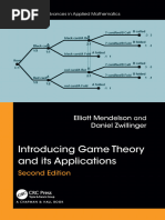 Introducing Game Theory and Its Applications ELIOTT MENDELSON DANIEL ZWILLINGERpreviewpdf