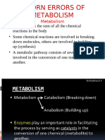 Inborn Errors of Metabolism