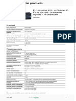 Schneider Electric EcoStruxure Controlador Lógico Modicon M221 TM221CE40R