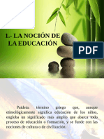 Filosofía de La Educación