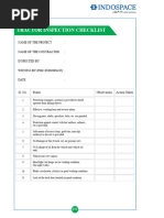 Tractor ? Checklist