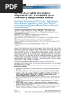 GST-On-silicon Hybrid Nanophotonic Integrated