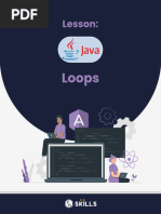 Lecture 7 - Loops