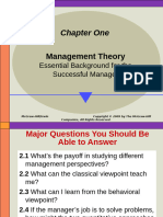 Management Theories