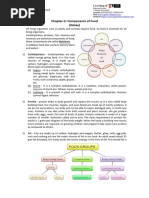 Components of Food Notes