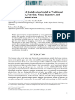 Path Analysis of Socialization Model