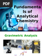 Chapter 4 Gravimetric Analysis