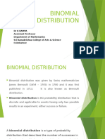 Binomial Distribution