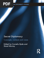 (Routledge New Diplomacy Studies) Corneliu Bjola, Stuart Murray (Eds.) - Secret Diplomacy - Concepts, Contexts and Cases-Routledge (2016)