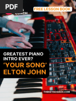 Greatest Piano Intro Ever? Your Song by Elton John