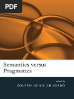 Zoltan Gendler Szabo - Semantics Versus Pragmatics (2005) (2005) - Libgen - Li