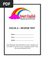 FOCUS 2 - Review Test (For Student)