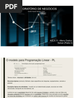 Aula 11 Parte 2 Ferramenta Solver