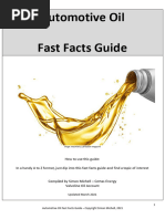 Automotive Oil Fast Facts Guide 2021