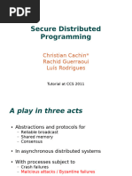 Introduction To Reliable and Secure Distributed Programming Slide