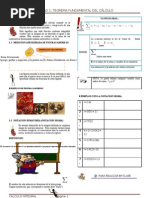 El Teorema Fundamental Del Cálculo