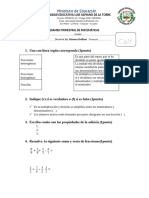 EXAMEN TRIMESTRAL DE Ma