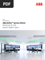 3BDS013986-610 A en 800xa For AC 100 Aspect Object Types