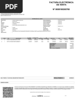 Factura Electrónica 8008100265708