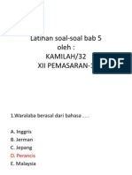 Soal-Soal Ritel Bab 5