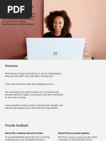 Using The Microsoft 365 Roadmap Final