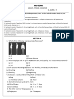 Physical Education - 12std