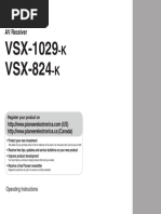 VSX 824 K - OperatingInstructions032014