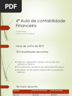 5 Aula de Contabilidade Financeira