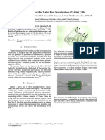 Cell Based Assays for Label Free Investigation of Living Cells