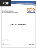 Data Warehouse