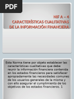 Nif A4 Caracteristicas Cualitativas