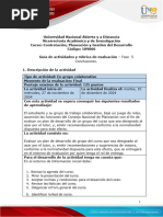 Guía de Actividades y Rúbrica de Evaluación - Unidad 4 - Fase 5 - Conclusiones